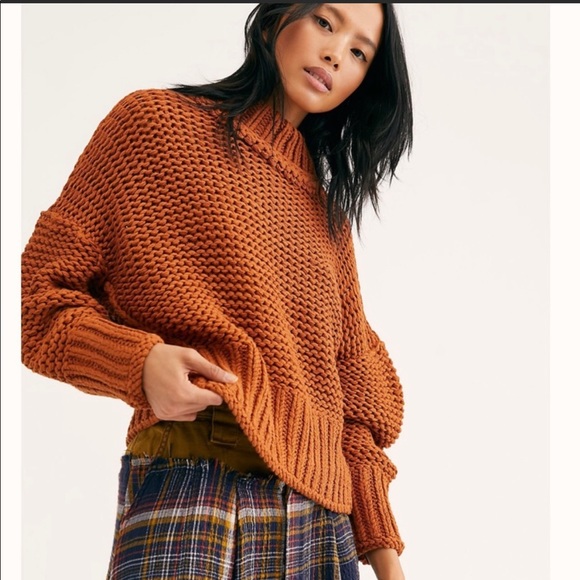 Free People Sweaters - NWT Free People "My Only Sunshine" Brown Sweater